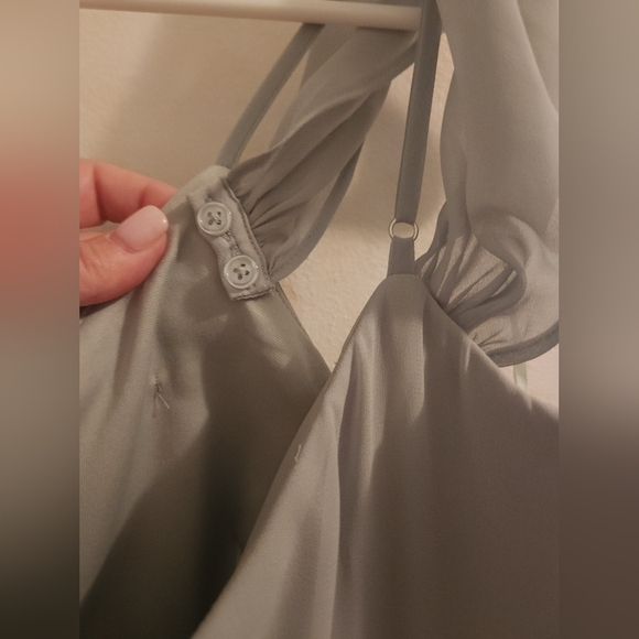 Birdy Gray Silver Bridesmaid Dress - Picture 5 of 6